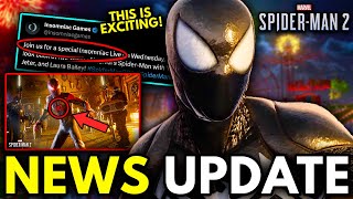 Marvel’s Spider-Man 2 NEW Gameplay & Story Details Tomorrow? | News Update!