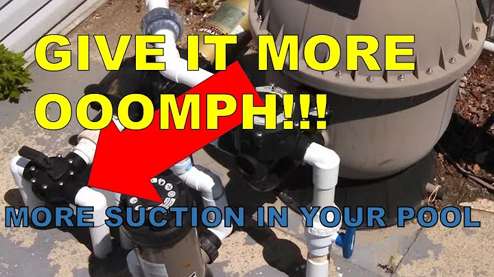 How To Increase The Suction In Your Pool | Easily Done in 5 Minutes or Less