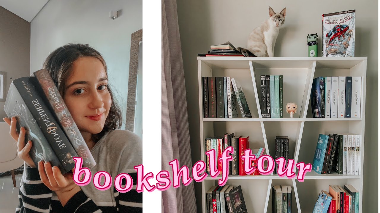 bookshelf tour 2020 ✨