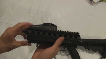 Install Tippmann A5 Flatline Picatinny Shroud