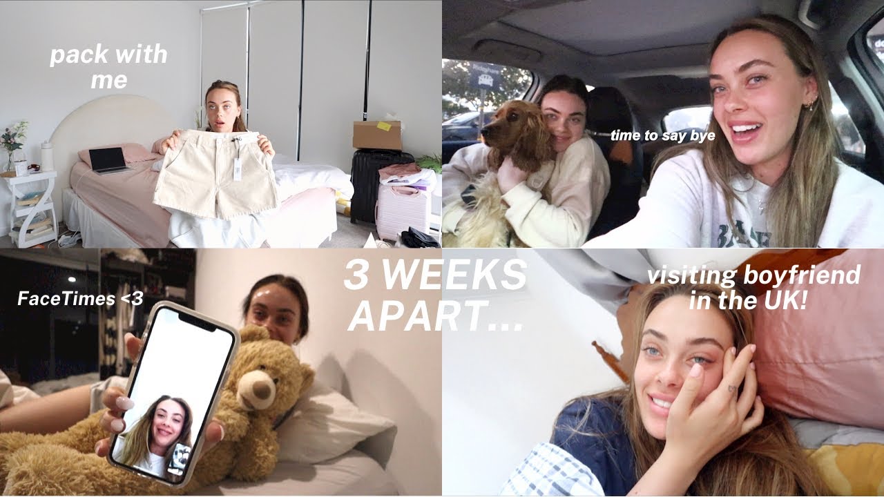 Saying GOODBYE for 3 weeks... (Liv's UK prep, girls night & facetime's) | Mescia Twins