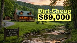 5 CHEAP Kentucky CABINS With ACREAGE | Hidden Property Deals Still Affordable in 2026