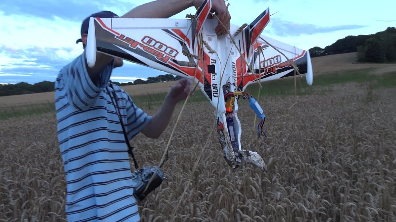 MODIFIED RADJET 800 FIRST & LAST FLIGHT - BIG CRASH