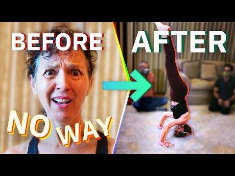 Do Your First Headstand in 20 Minutes (I Taught My Parents How to Do It!)