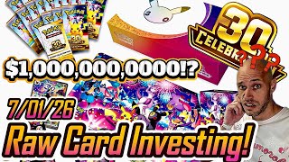 Pokémon Card HOT TAKES! - Weekly Raw Card INVESTING - 7/01/26
