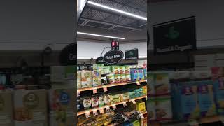Look how massive this gluten free grocery section is! #glutenfree