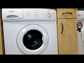 Hotpoint first edition 1000 wm52p  cotton rinse  spin