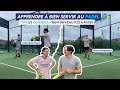 Apprendre  bien servir au padel  tips et conseils niveau dbutant  p500 