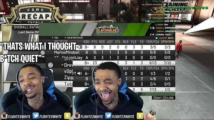 Trash Talking Squeaker Quiet after he gets Clowned Badly by FlightReacts😂