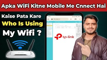 Mera WiFi Kon Kon Chala Raha He Kaise Pata Kare Tp Link Router | How To Check Who Is Using My WiFi