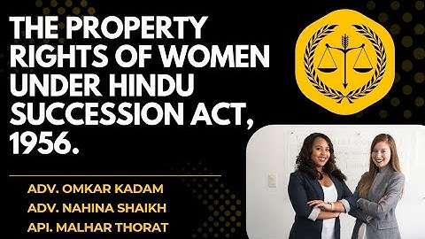 Do Daughters Have Equal Rights in Property? | Hindu Succession Act Explained!!👸🏡