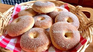 Donas azucaradas esponjosas horneadas, pan dulce Mexicano