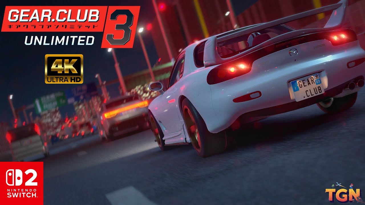 🚨Jogando Gear.Club Unlimited 3 no Nintendo Switch 2 em 4K 60😱 - Ao Vivo Carreira