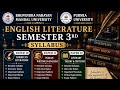 BNMU+Purenia University  English 3rd semester syllabus paper 10, 11&amp; 12