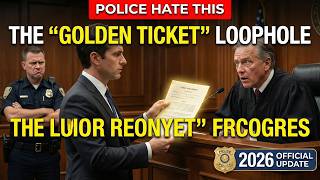 The "Golden Ticket" Legal Loophole: How to Beat Speeding Tickets (2026)