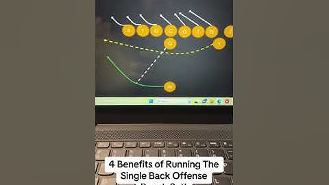 4 Benefits of Running the Single Back Offense Bunch Set!