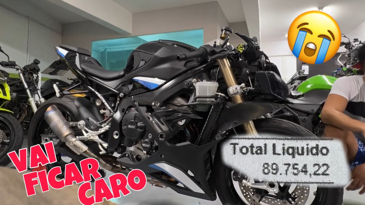 O ORÇAMENTO DAS S1000RR FICOU MAIS DE R$100.000,00