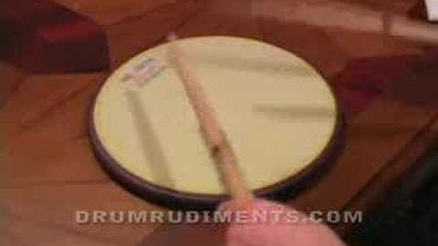 Drum Rudiments #12 - Eleven Stroke Roll - DrumRudiments.com