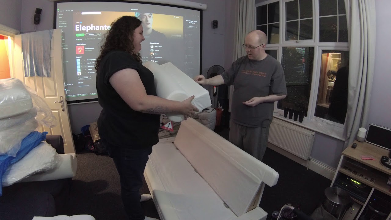 Putting together an IKEA sofa YouTube