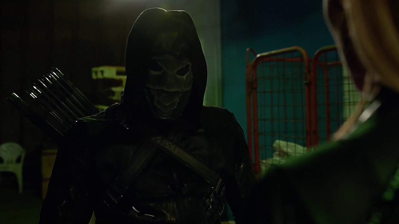 Arrow 5x10 (Black Siren Vs Prometheus)
