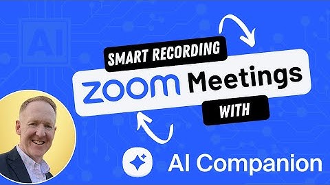 Zoom Smart Recordings and Clips