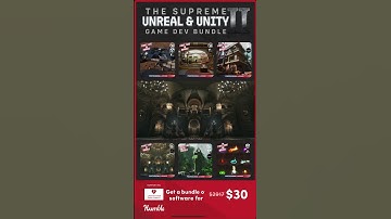 Humble Bundle - The Supreme 2 Unreal & Unity GameDev Bundle #aaa #unrealengine #sale #bundle #unity