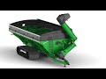 Brent Avalanche 96-Series Grain Cart Auger Fold Animation