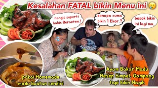 KESALAHAN FATAL BIKIN AYAM BAKAR MADU‼️RESEP SUPER GAMPANG, LUDES HABIS TAK BERSISA, MALAH KURANG‼️