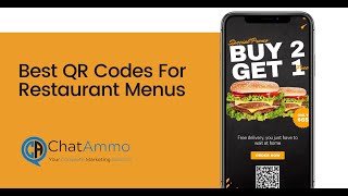 Best QR Codes For Restaurant Menus - to skyrocket your restaurant profits