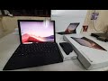 12.3" Multi-Touch Surface Pro 7 Unboxing look so slim