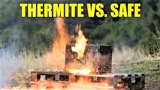 Fireproof Safe Full of THERMITE | Will It Explode or Melt?