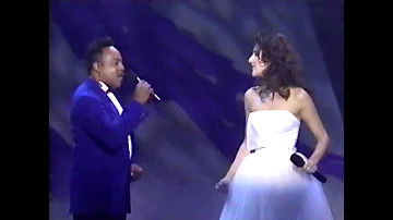 American Music Awards - Celine Dion and Peabo Bryson "Beauty and the Beast" LIVE 1992