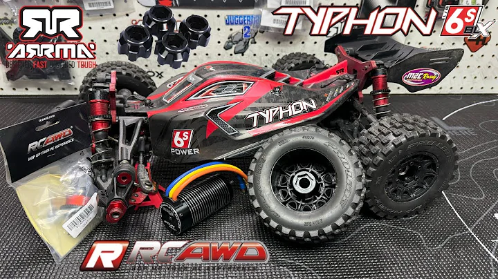 Arrma Typhon 6s  Upgrade/Update!  (RCAWD 17mm Metal Hexes, Rocket 4082 2060kv)