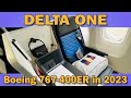 Delta one business class 2023 review london to new york  is it really that good