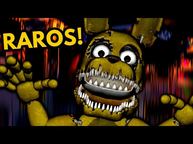 PERSONAGENS RAROS em FIVE NIGHTS AT FREDDY´S!! 