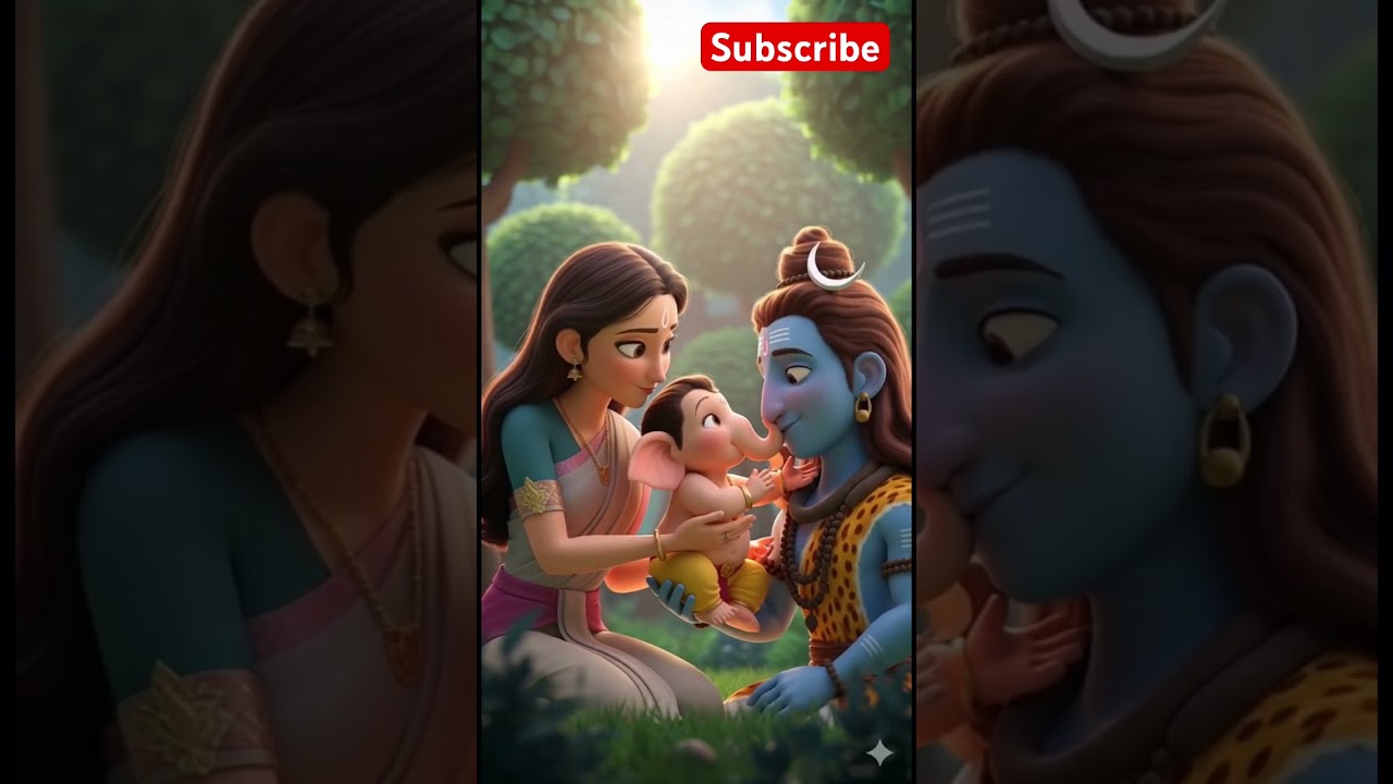 Cute Divine Family Moment! 