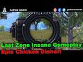 Last Zone Insane Gameplay → Epic Chicken Dinner! #1vs4cluth #shorts #pubgmobile