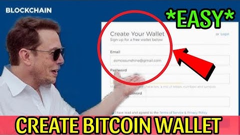 How to Create a BITCOIN WALLET Account  ✅ Step By Step Guide | Create Bitcoin Wallet with Blockchain