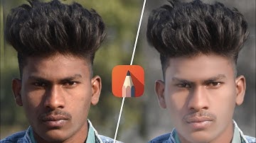 skin smoothing editing tutorial in autodesk sketchbook//how to smooth & glow your face//kishan editz