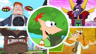 Phineas and Ferb: Across the 2nd Dimension - All Bosses + Ending