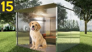15 Most LUXURIOUS Dog Houses  Dog MANSIONS