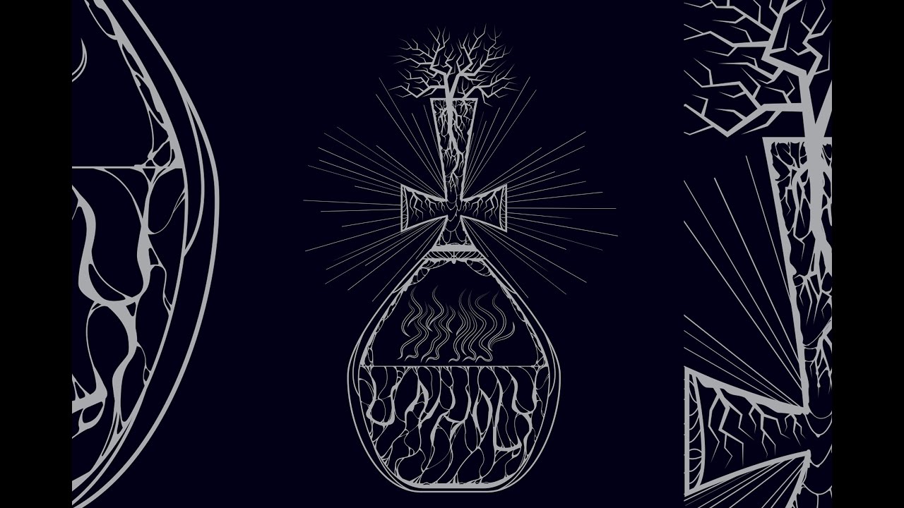 Black metal style illustration speedart illustrator YouTube