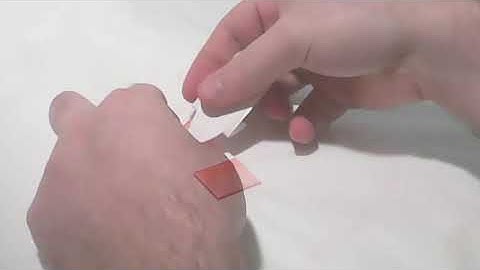 Cleaning a Phase Mask / Diffraction Grating with First Contact Polymer