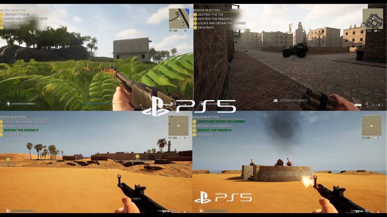Jeu United Assault World War 2 Pour PS5 - Neuf Sous Blister - Genre Action Funbox