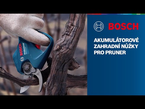 Video: Akumulátorové Nůžky Na Prořezávání: Charakteristiky Akumulátorových Modelů Bosch EasyPrune A Wolf-Garten Li-Ion Power. Vlastnosti Elektrických Nůžek Na Prořezávání
