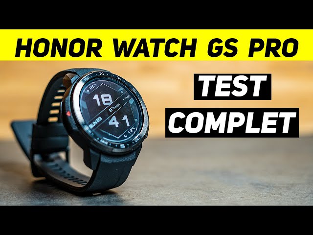 Test de la Honor Watch GS 3 : la meilleure montre connectée à 180