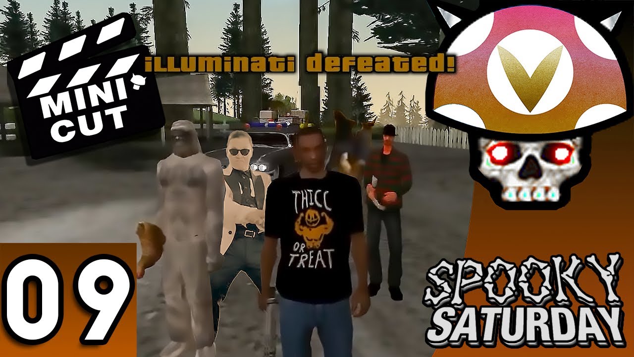 [Vinesauce] Joel - Gta San Andreas Spooky Myth Special Highlights ( Part 9 )