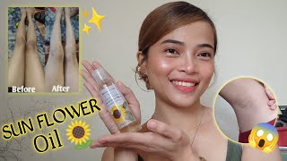 SUN FLOWER OIL PAMPAPUTI   PAMPAKINIS NG KILI KILI MUST TRY #sunfloweroil