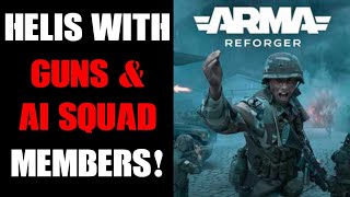 16th May '24 Arma Reforger Experimental Update: Helicopters Get Guns, AI Can Now Drive & Squad-Up!