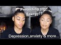 GRWM CHIT CHAT: How I protect my energy &amp; how I deal with depression